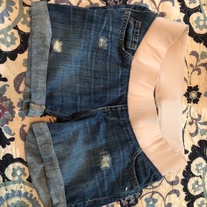 Maternity shorts